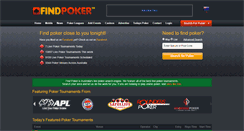 Desktop Screenshot of findpoker.com.au